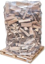 Energie Kienbacher Premium Fichten-Brennholz 33 cm – 1,6 m³ (SRM) Palette – PEFC-zertifiziert, nachhaltig & ofenfertig aus Bayern (Ideal für Kamin, Ofen & Feuerschale)