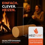 HEIZFUXX Nestro XL Blaue Weichholz-Briketts – 960 kg Palette (96 x 10 kg) – Premium-Briketts für Kamin, Heizkessel & Ofen – Hoher Heizwert & aschearm - Image 7