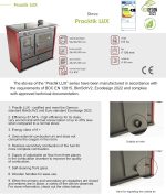 Prometey Practik Lux Holzofen – 9,5 kW – Mit Backofen & Kochfeld – Beige & Schwarz – Effiziente Heizlösung für Haus & Werkstatt - Image 8