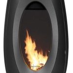 Invicta Gusseisen-Kaminofen – 5 kW – Moderner Design-Kamin – Anthrazit – Hochwertiges Guss-Design – Energieeffizient & Langlebig – Französische Qualitätsarbeit