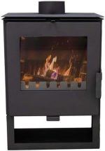 ALAZ K5S Kaminofen – 6 kW – Robuster Holzofen – Energieeffizienzklasse A+ – Hoher Wirkungsgrad – Für Holz & Briketts – Kompakt & Effizient - Image 5
