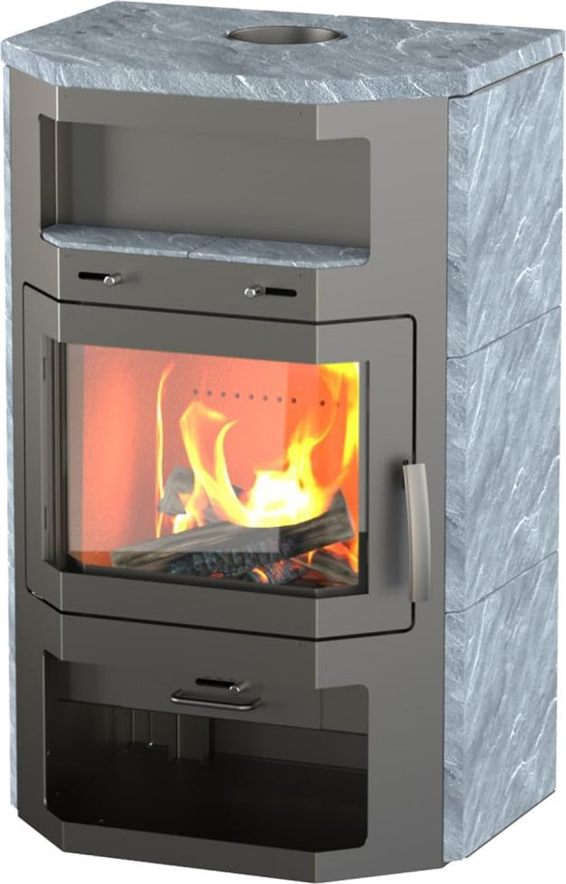 6e9d440a35a988a4f40786fd48b37039.jpg Thermia Bali Max Freistehender Kaminofen – Naturstein Grau, 8,5 kW - Image 1