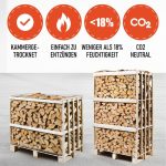 Eichen-Brennholz – Restfeuchte unter 18 % – Premium-Qualität auf Palette – Perfekt für Kamin, Ofen & Grill – Nachhaltig & trocken - Image 6