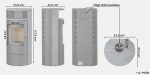 Thermia Munich V3 Kaminofen – 7 kW – Naturstein-Verkleidung aus Speckstein – Mit automatischer Verbrennungsluftregelung – Dauerbrand-Funktion - Image 8