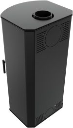 KRATKI Koza Titanium Kaminofen – 11 kW, freistehend aus Stahl - Image 4