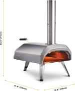 Ooni Karu 12 Multi-Fuel Pizzaofen – Mobiler Outdoor-Ofen für Holz, Holzkohle & Gas – 500°C in 20 Minuten – Authentische Pizza in 60 Sekunden – Leicht & Transportabel - Image 2