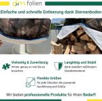 dm-folien Holz-Big Bag (10er Set) – 100 x 100 x 160 cm | 1.000 kg Traglast | Robuste Big Packs für Brennholz mit Netzgewebe & Sternboden | Stabil & Wiederverwendbar - Image 5
