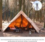 Soomloom Fiery 3.0 Titan-Holzofen – Tragbarer, klappbarer Campingofen - Image 8