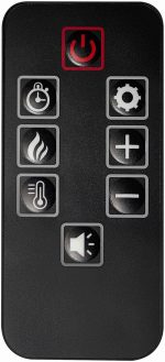 Artiflame Toscana AF23BS Elektrokamin – 1800 Watt – Freistehender Heizkamin mit täuschend echtem LED-Flammeneffekt & Knister-Sound – Inklusive Fernbedienung – Für Räume bis 30 m² - Image 6