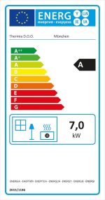 Thermia München XL Kaminofen – 7 kW – Moderner Speicherofen mit Panorama-Sichtfenster – Cremeweiß – Automatische Luftregelung – Für Dauerbrand geeignet - Image 6