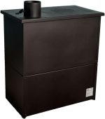 Prity 1P34 Küchenherd – 10,1 kW – Multifunktionaler Holzofen mit Backfach & Kochplatte – Energieeffizienzklasse A – Robuste Stahl-Konstruktion – Effizient & kompakt - Image 4