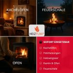 HEIZFUXX Nestro XL Rote Hartholz-Briketts – 300 kg Palette (30 x 10 kg Packungen) – Premium-Briketts für Kamin, Ofen & Heizkessel – Hoher Heizwert & aschearm - Image 6