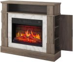 ArtiFlame For Living AF23BS G Elektrokamin – Eiche Grau, 1,8 kW - Image 6