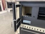 Prity GT FS S Freistehender Kaminofen – Beige, Energieeffizienzklasse A - Image 7