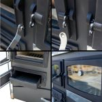 ABC Concept 2 Air Kaminofen – 11,6 kW – Multifunktionaler Holzofen mit Backfach & Kochplatte – Energieeffizienzklasse A – Robuste Edelstahl-Brennkammer – Autarkes Heizen & Kochen - Image 5