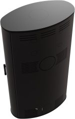 KRATKI KOZA/AB/S/2/ROLLO/W Kaminofen – 10 kW – Moderner Design-Kamin mit Panoramasicht – Energieeffizienzklasse A – Mit TERMOTEC-Speichertechnologie – Für Passivhäuser geeignet - Image 6