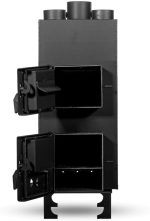 WLO 15 kW Warmluft-Werkstattofen – Leistungsstarker Industrie-Kamin mit Axiallüfter – 1460 m³/h Luftleistung – Robuste Kesselstahl-Konstruktion – Maximale Wärmeverteilung für Werkstatt & Lager - Image 2