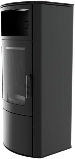 KRATKI Koza Titanium Kaminofen – 11 kW, freistehend aus Stahl - Image 3