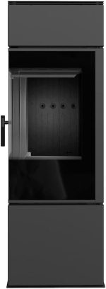 KRATKI Thor Kaminofen – 8 kW – Moderner Design-Kamin mit Eck-Panoramasicht – Energieeffizienzklasse A+ – Acumotte-Speichertechnik – Ideal für Eck-Installationen - Image 2