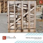 Energie Kienbacher Premium Buchen-Brennholz 33 cm – Kammergetrocknet & ofenfertig in stabilen 1 bis 5 SRM Holzboxen (Ideal für Kamin, Feuerschale & Pizzaofen) - Image 3