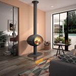 Invicta P648114 freistehender Gusseisen-Kaminofen – Vintage-Schwarz, 7 kW, Energieeffizienzklasse A – Bild 2