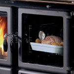 La Nordica „Rosa“ Küchenherd – 6,5 kW – Freistehender Kaminofen mit Backfach & Kochplatte – Elegantes Naturstein-Design – Energieeffizient – 185 m³ Heizkapazität - Image 3