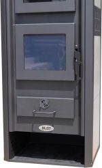 DanDiBo Ambasador Kaminofen – 12,1 kW – Mit Backfach – Freistehender Holzofen für Heizung & Kulinarik – Energieeffizienzklasse A – Zertifizierte Qualität - Image 4