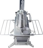 Winnerwell Nomad Medium – Kompakter Camping-Zeltofen aus hochwertigem Edelstahl – Portabler Holzofen für Zelte, Teepees & Yurten – Inklusive 7 kW Heizleistung & Kochfunktion - Image 6
