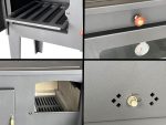 DanDiBo Alegra 93933 Kaminofen – 6 kW – Multifunktionaler Küchenherd mit Backfach & 3 Kochfeldern – Energieeffizienzklasse A – Autark heizen & kochen – Schwarz - Image 6