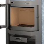 Thermia Bali Max V3 Kaminofen – 8,5 kW – Exklusiver Speckstein-Kamin – Prismatische Sichtscheibe – Hohe Heizkapazität (bis 244 m³) – Integriertes Holz- & Wärmefach – Energieeffizient - Image 2