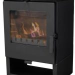 ALAZ K5S Kaminofen – 6 kW – Robuster Holzofen – Energieeffizienzklasse A+ – Hoher Wirkungsgrad – Für Holz & Briketts – Kompakt & Effizient