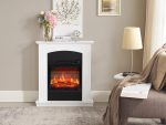 ArtiFlame Collins AF18B Freistehender Elektrokamin – 1,8 kW, modernes Eichen-Finish - Image 5