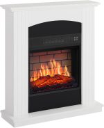 ArtiFlame Collins AF18B Freistehender Elektrokamin – 1,8 kW, modernes Eichen-Finish - Image 2