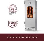 KAISER '100' Traditioneller Edelstahl-Räucherofen – Handgefertigte Räucherkammer für den Außenbereich - Image 10