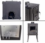 Guca Iskra Kaminofen – 6 kW – Massiver Guss-Ofen im Antik-Design – Energieeffizienzklasse A+ – 85,6 % Wirkungsgrad – Für Holz & Briketts - Image 5