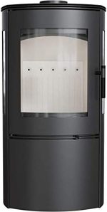 KRATKI AB Stahl-Kaminofen – 8 kW, Modernes zylindrisches Design, Energieeffizienzklasse A - Image 2