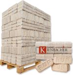 Energie Kienbacher RUF Premium Hartholz-Briketts – 960 kg Palette (96 x 10 kg Pakete) – FSC-zertifiziertes Buchen- & Eichenholz – Hoher Heizwert & umweltfreundlich