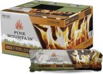 Pine Mountain 3-Stunden-Kaminholzscheite – 6er-Pack – Die bequeme & saubere Lösung für Ihre Feuerstelle