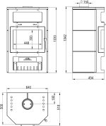 Thermia Bali Max V3 Kaminofen – 8,5 kW – Exklusiver Speckstein-Kamin – Prismatische Sichtscheibe – Hohe Heizkapazität (bis 244 m³) – Integriertes Holz- & Wärmefach – Energieeffizient - Image 6