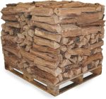 Oliven-Brennholz auf Palette – 700 kg – Premium Hartholz aus Italien – Inkl. 4 Säcken Olivenholz-Chips – Ideal für Pizzerien, Grill & Kamin