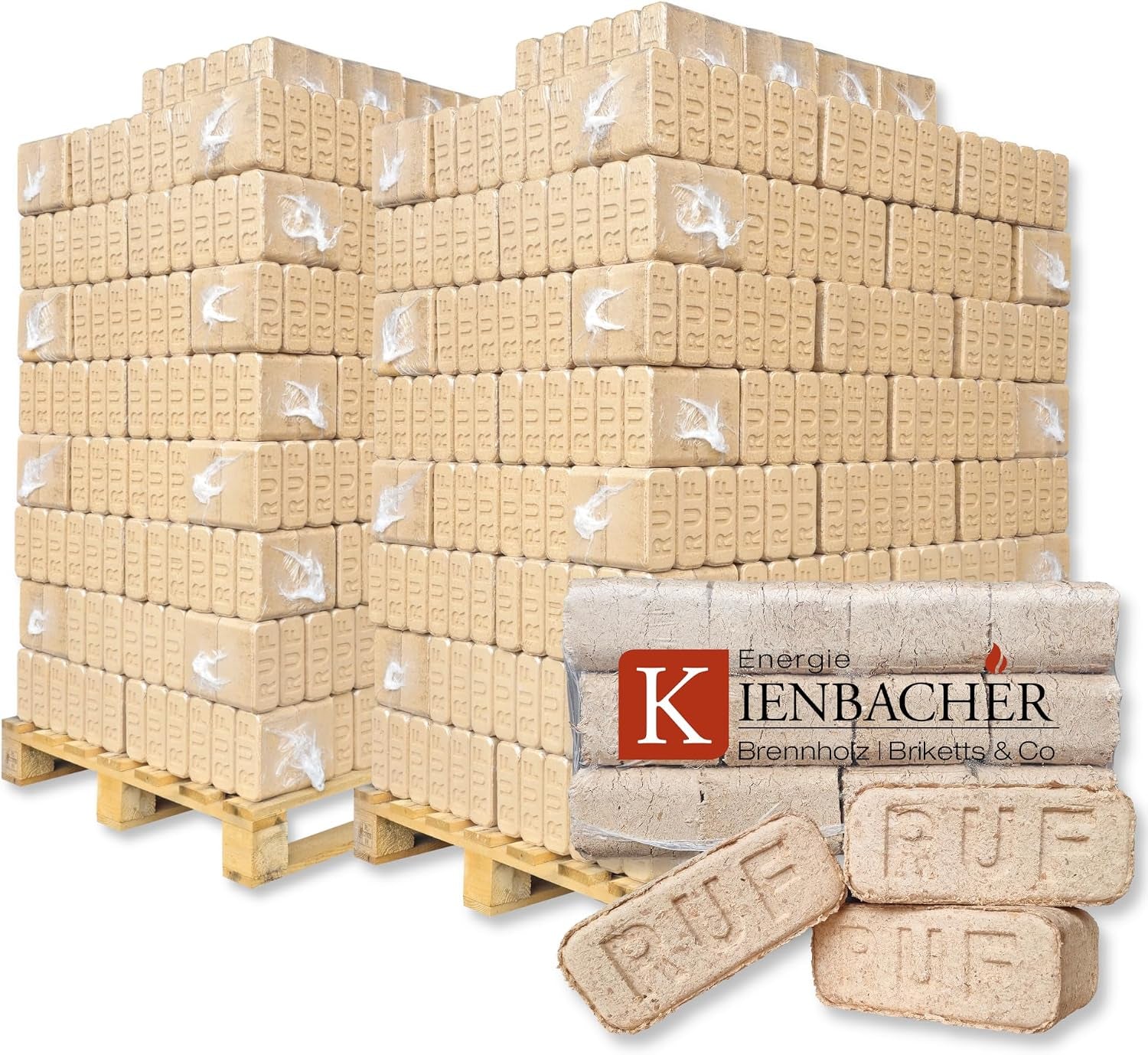 d6455c903bc8250d0d6d4eba4e4ce2b7.jpg 2000 kg RUF Hartholz-Briketts – Premium Brennstoff für Kamin, Ofen & Grill – 200 x 10 kg Säcke auf 2 Paletten – Nachhaltig & umweltfreundlich - Image 1