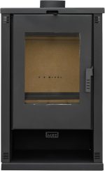 ALAZ Mouse K9-MAX Kaminofen – 10 kW – Leistungsstarker Holzofen für große Räume – Mit Schamott-Brennkammer – Energieeffizienzklasse A+ – Für 50 cm Scheitholzlänge - Image 2