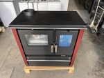Verso CS Plus Inox Kaminofen – 7,7 kW – Küchenherd mit Backfach – Bordeaux Rot – Energieeffizienzklasse A+ – Hoher Wirkungsgrad – Autarkes Heizen & Kochen - Image 8