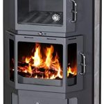 Victoria Taro Kaminofen – 10 kW – Zeitloses Design – Dauerbrand-fähig – Robuste Stahl-Konstruktion – Schwarz lackiert – Effiziente Heizlösung