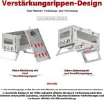 POMOLY Ti Mini 0.6 Titan-Campingofen – Ultraleichter, faltbarer Holzofen für Backpacking & Trekking – Hochwertiges Titan – Inklusive 2 m Schornstein – Kompakt & Hitzeresistent - Image 2