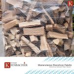Energie Kienbacher Premium Fichten-Brennholz 33 cm – 1,6 m³ (SRM) Palette – PEFC-zertifiziert, nachhaltig & ofenfertig aus Bayern (Ideal für Kamin, Ofen & Feuerschale) - Image 3