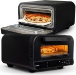GIU Falò Elektro-Pizzaofen – 450°C Profi-Heißluftofen – „Pizzaiolo Set“ inklusive Zubehör – FusionHeat-Technologie – Neapolitanische Pizza in 2 Minuten – Mit Pyrolyse-Selbstreinigung - Image 8