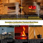 Soomloom Fiery 3.0 Titan-Holzofen – Tragbarer, klappbarer Campingofen - Image 5