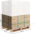 Kiefernholzbriketts (100 % Kiefer) auf Palette – 480 kg – Premium-Brennstoff für Kamin, Ofen, Grill & Smoker - Image 4