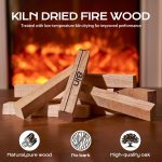 Ofengetrocknetes Eichen-Brennholz – Rindenfrei – Premium-Hartholzscheite für Pizzaofen, Kamin & Grill – Sauber & effizient - Image 2
